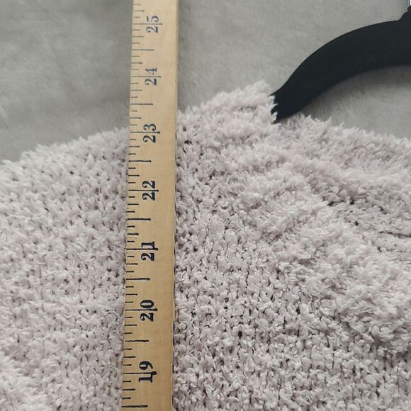 POL | MEDIUM WOMENS | FUZZY COZY OVERSIZED KNIT SWEATER in PALE PINK JP2A 133793 - Picture 4 of 13